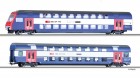 74199 Sachsenmodelle Set of 2 Double-deck Passenger cars S-Bahn Zurich